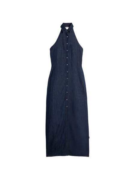 Rochie de zi 7 For All Mankind albastra