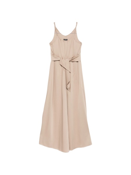 Rochie de zi Emporio Armani neutra din polyester
