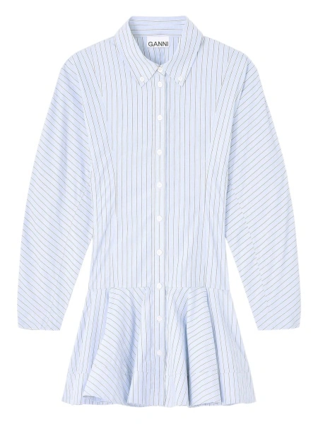 Rochie de zi Ganni albastra