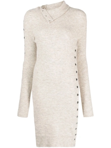 Rochie de zi Isabel Marant neutra