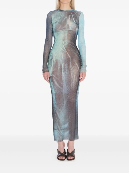 Rochie de zi Jean Paul Gaultier albastra
