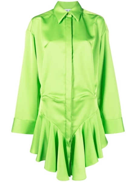 Rochie de zi THE ATTICO verde
