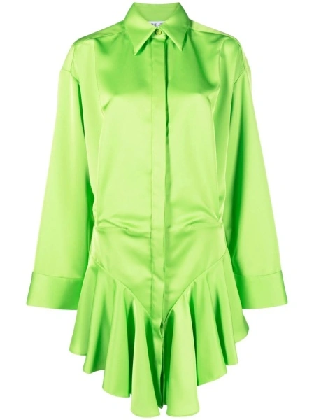 Rochie de zi THE ATTICO verde