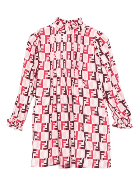 Rochie eleganta Fendi roz