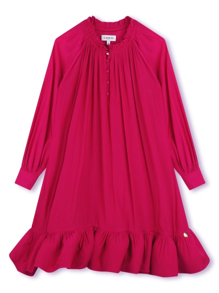 Rochie eleganta Lanvin roz din polyester