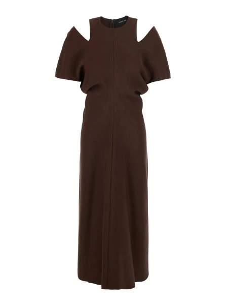 Rochie lunga FEDERICA TOSI maro
