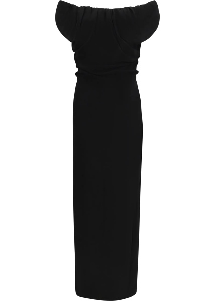 Rochii Ginnie Amber draped long Dress