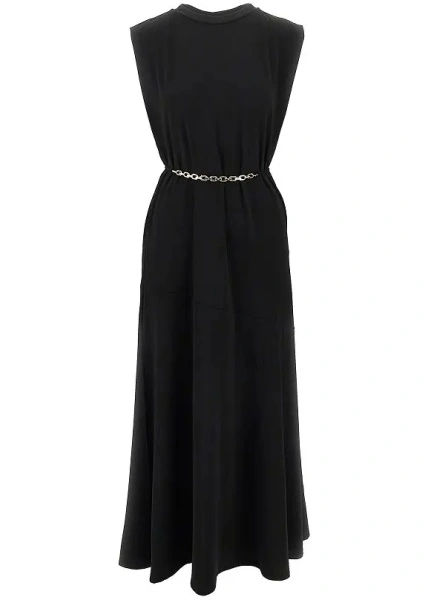 Rochii Jersey long dress with chain belt