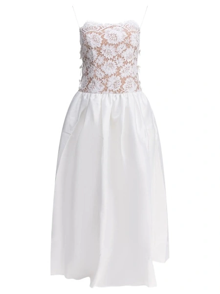 Rochii Long lace flared dress