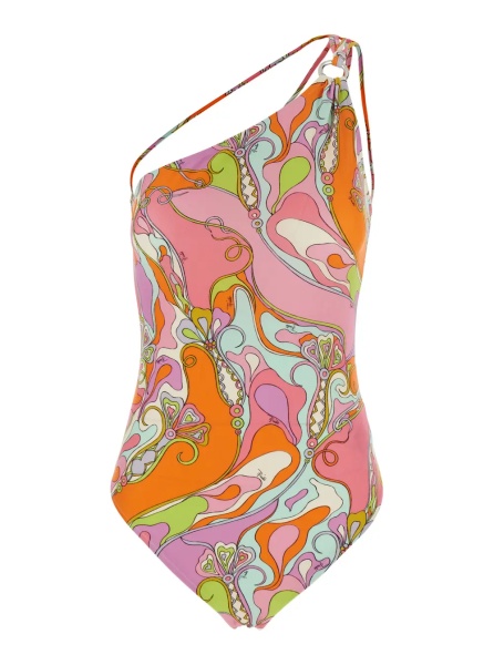 Rochii Multicolored swimsuit with print and Tech Fabric for women