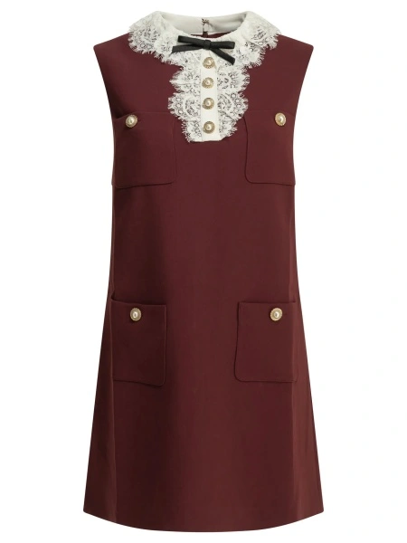 Rochii Short dress with lace detail