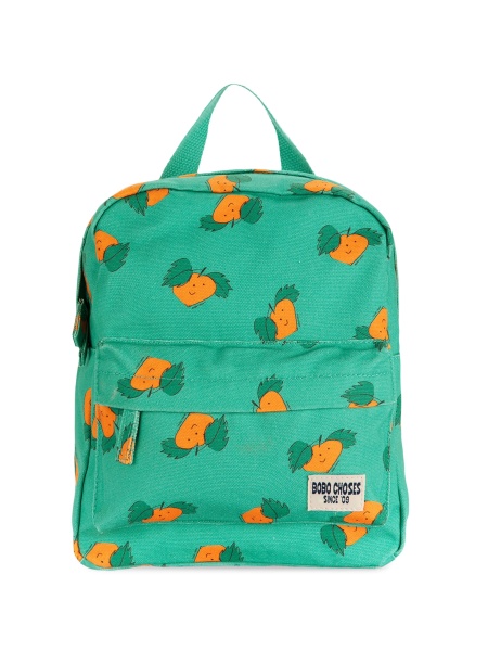 Rucsac Bobo Choses verde din bumbac organic
