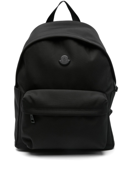 Rucsac Moncler negru din poliamida si polyester