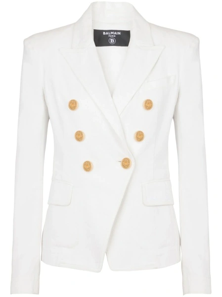 Sacou Balmain alb