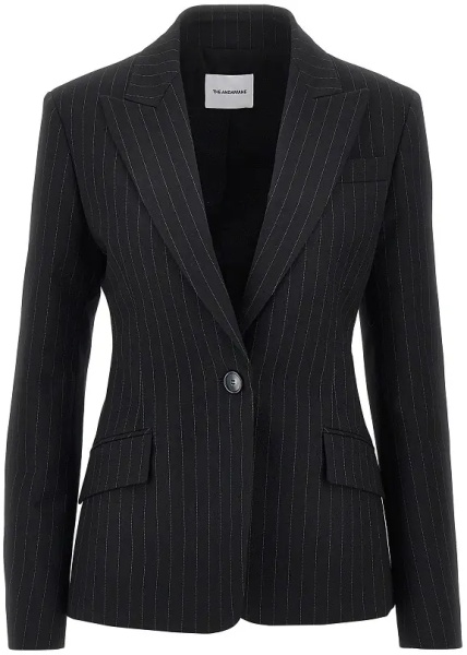 Sacou 'Bianca' jacket with pin-striped motif