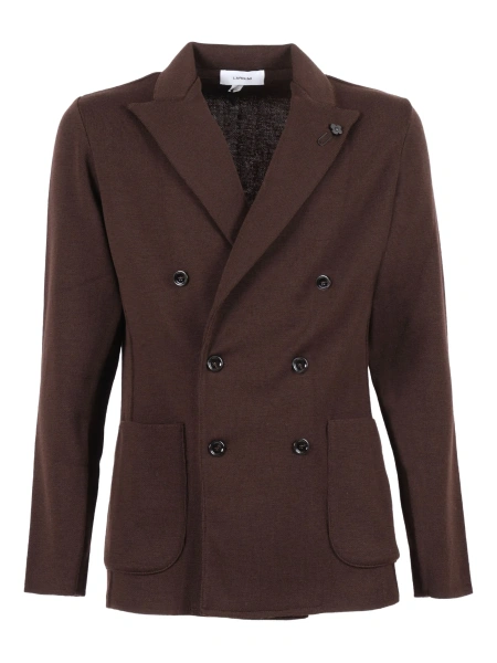 Sacou elegant Lardini maro