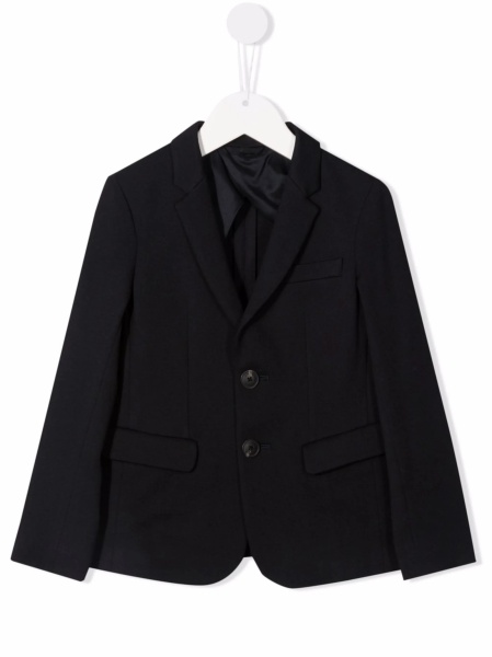 Sacou Emporio Armani albastru din poliamida si spandex/elastan