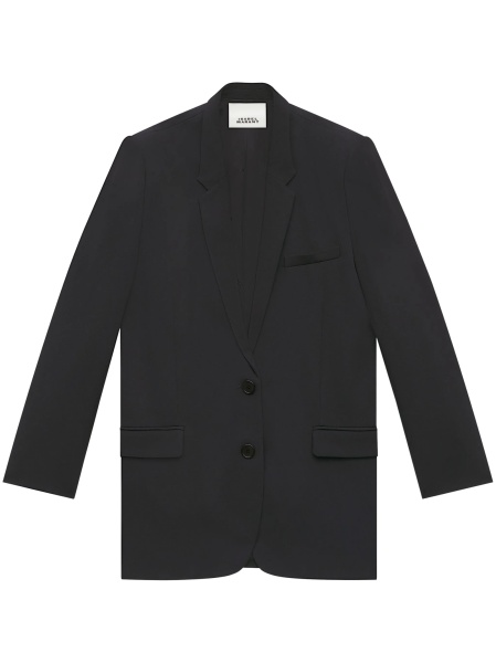 Sacou Isabel Marant negru din elastan si polyester