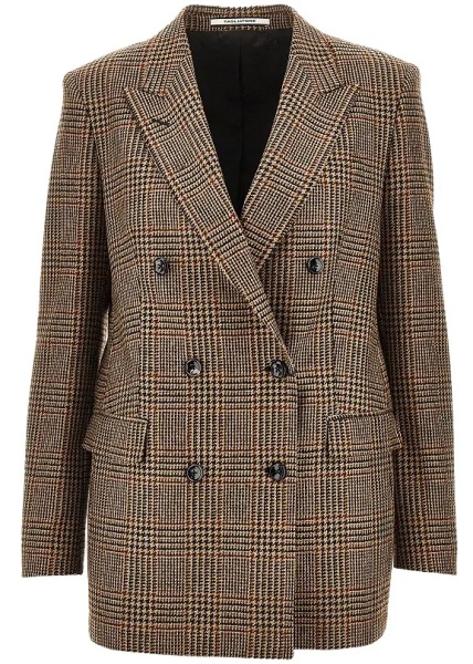 Sacou 'Jasmine' Prince of Wales jacket