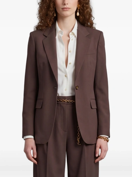 Sacou SUTTON NEW YORK maro din polyester si vascoza