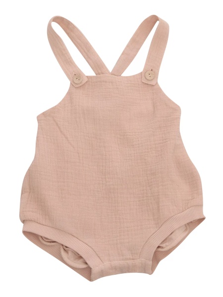 Salopete Short pink romper