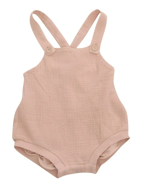 Salopete Short pink romper