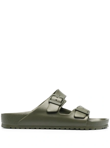 Sandale Birkenstock arizona verzi din acetat de polietilen vinil (peva)