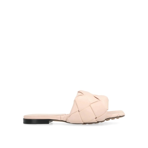 Sandale Bottega Veneta Lido Leather Flat Sandals