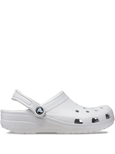 Sandale Crocs albe din croslite