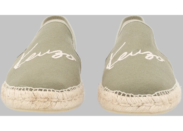Sandale Espadrilla Con Logo Ricamato