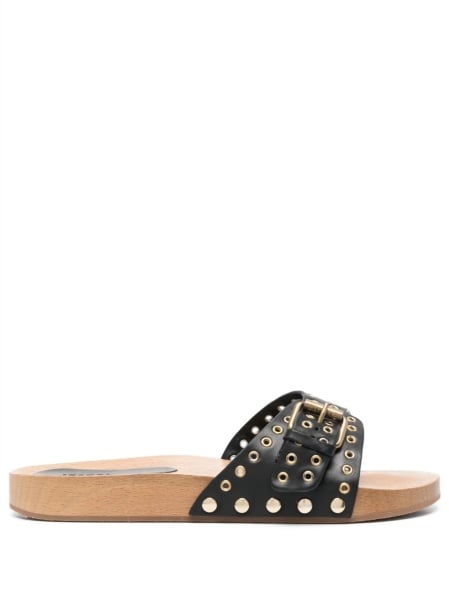 Sandale Isabel Marant negre din piele