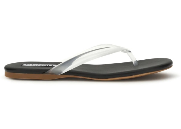 Sandale Leather and rubber flip-flop Sandals