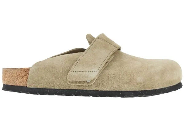 Sandale 'Loma' suede leather clogs