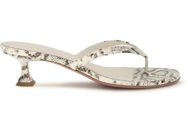 Sandale Snake-print Juliette Thong Sandals
