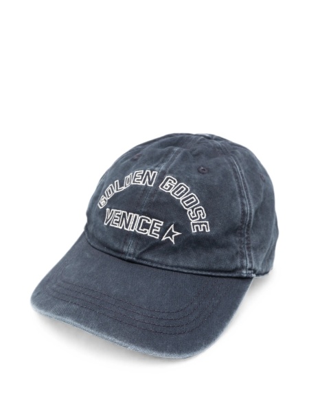 Sapca Golden Goose albastra din bumbac