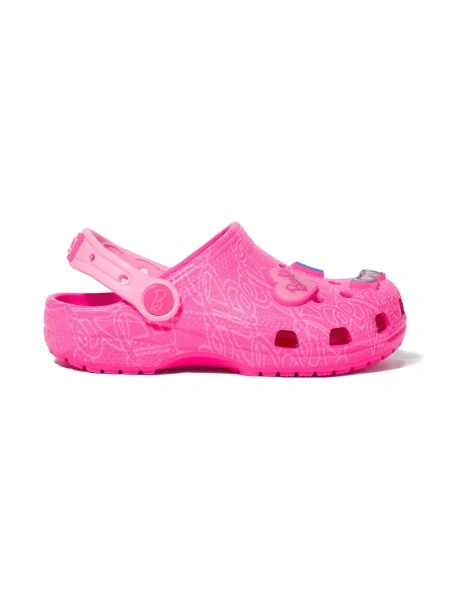 Slapi Crocs roz din cauciuc