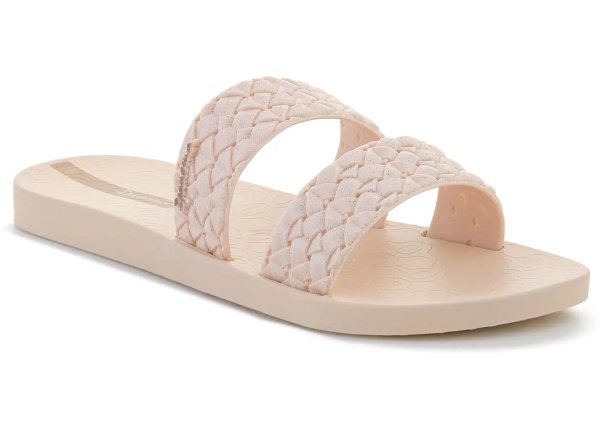 Slapi RENDA II FEM BEIGE/GLITTER BEIGE