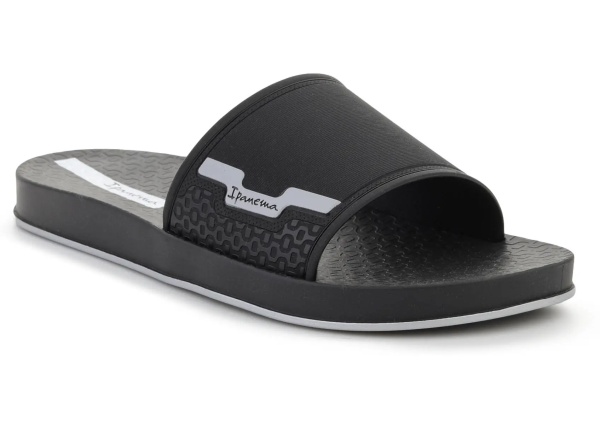 Slapi SPORTY AD BLACK/BLACK/WHITE