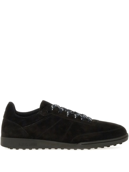 Sneakers A.P.C. negri din piele intoarsa