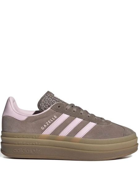 Sneakers adidas Originals maro din piele intoarsa