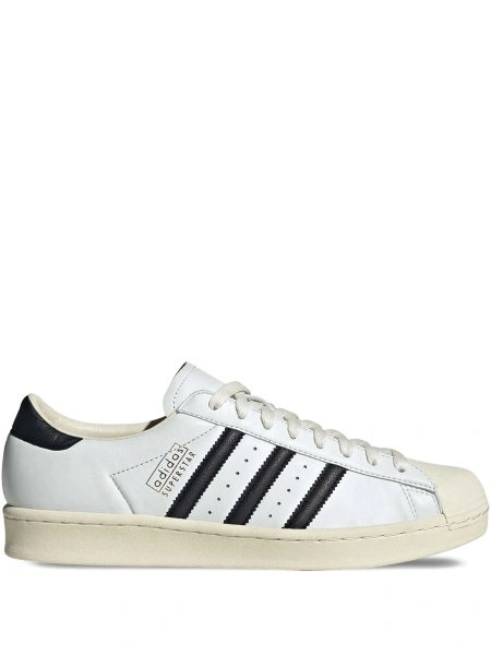 Sneakers adidas Originals superstar albi din piele
