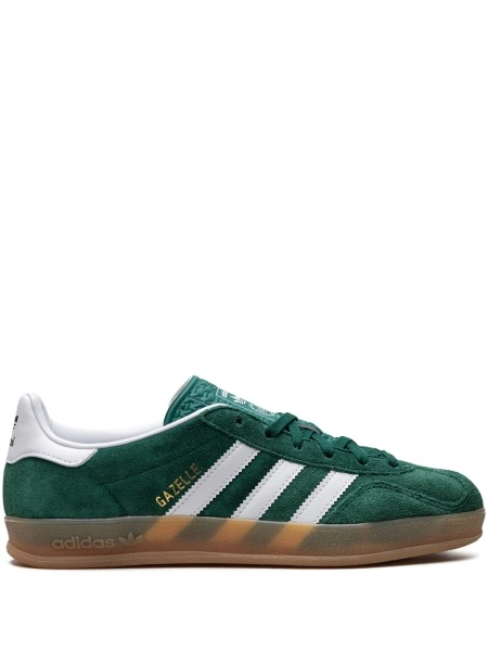 Sneakers adidas Originals verzi din piele intoarsa