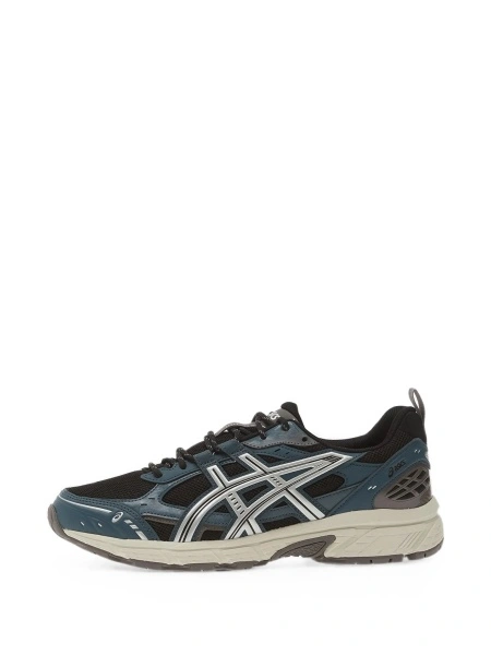 Sneakers ASICS albastri din piele eco si plasa