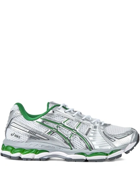 Sneakers ASICS albi din material textil si poliuretan