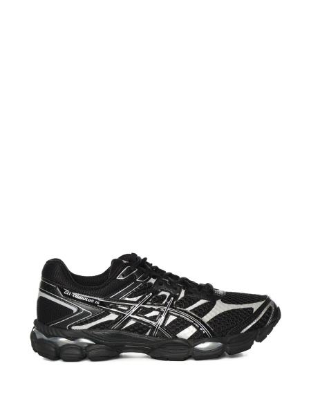 Sneakers ASICS negri din cauciuc si plasa