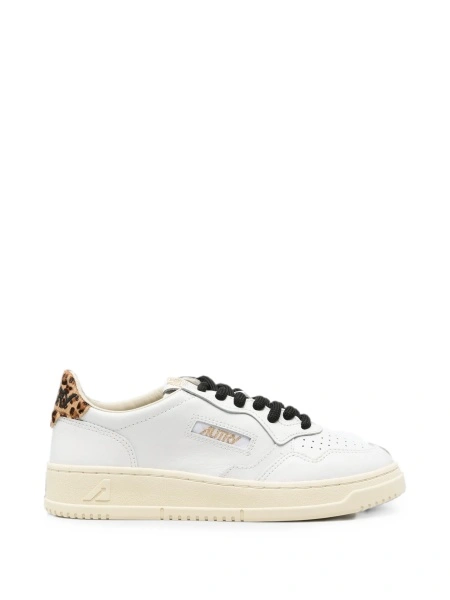 Sneakers AUTRY albi din piele
