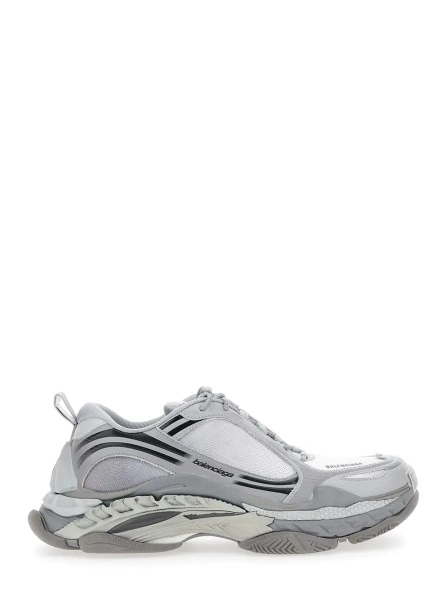 Sneakers Balenciaga 'Triple S' gri din piele