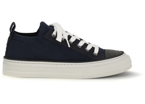 Sneakers Cotton knit and suede Sneakers