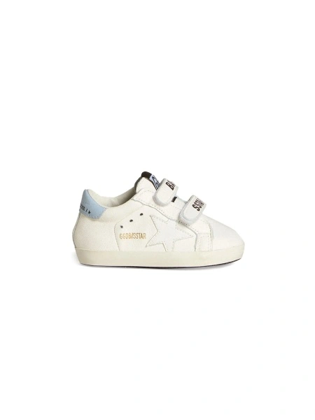 Sneakers Golden Goose albi din piele