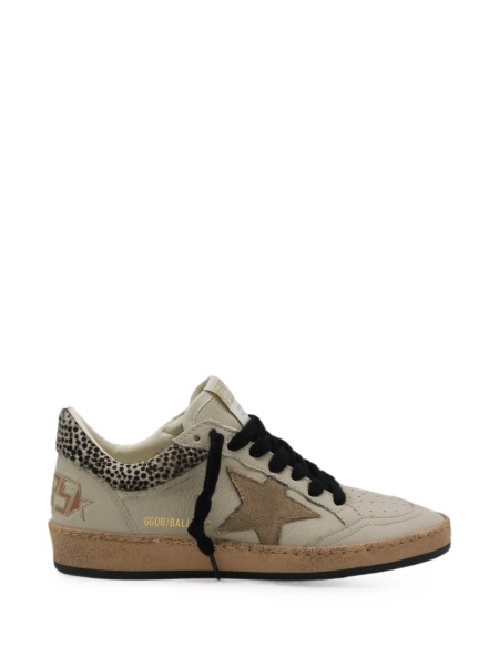Sneakers Golden Goose ball star neutri din piele